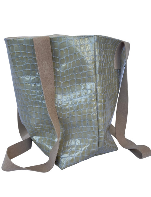 BOLSO SHOPPER VARQUER con pouch o forrado