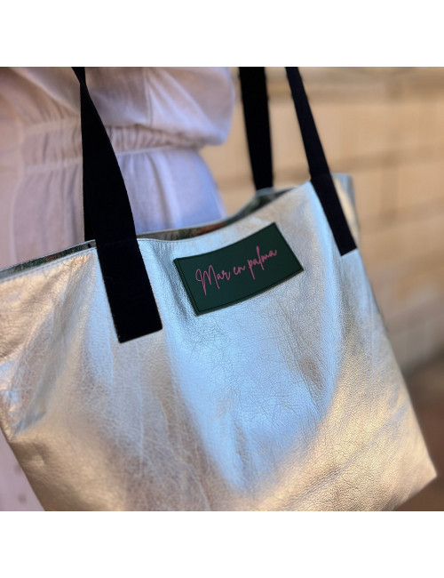 BOLSO SHOPPER PLATEA